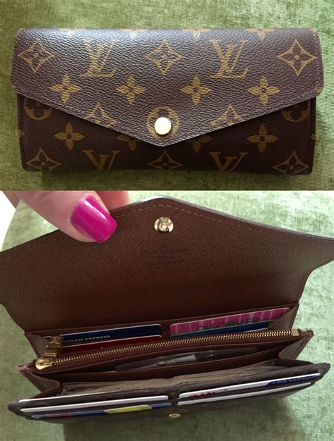 louis vuitton monogram wallet legit check|Louis Vuitton sarah wallet.